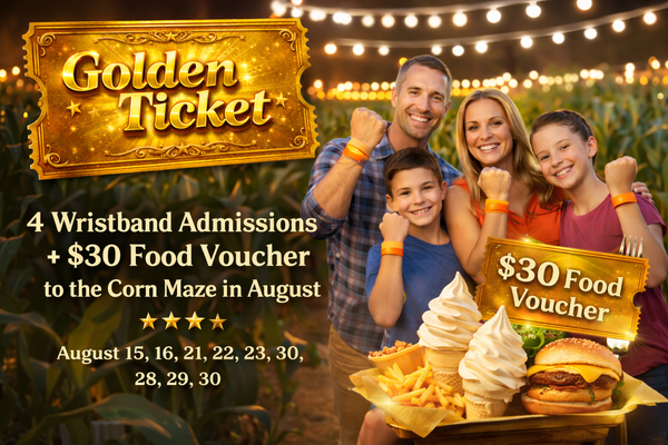Corn Maze - Golden Ticket Passes